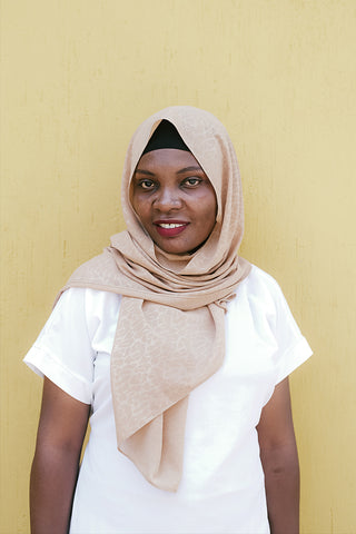 Salima, seamstress at Afriek